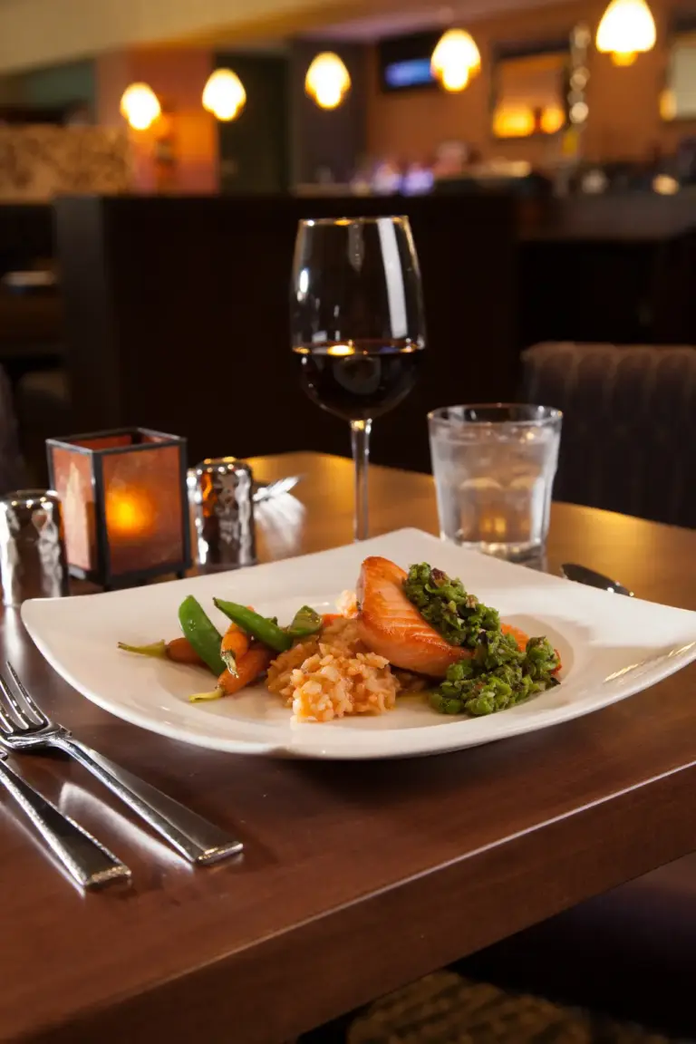 1847 Bar & Grill salmon dish